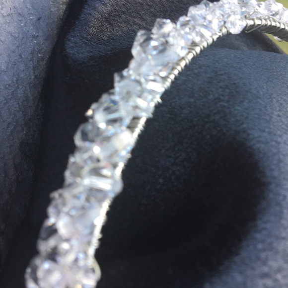 Bridal headpiece Swarovski Crystal Wedding - Picture 5 of 8